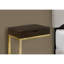 Table d'appoint, en forme de C, bout, côté, collation, tiroir de rangement, salon, chambre à coucher, stratifié gris, métal chromé, contemporain, moderne-374014077-374014078