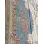 1920s Antique Ivory Floral Medallion India Agra Textile Chain Stitch Gallery Rug