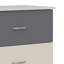 Commode double à 6 tiroirs Allyannah-100914241