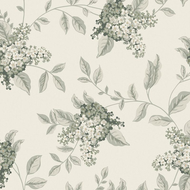 Papier peint Laura Ashley Portland Fern, Vert