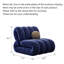 Fauteuil d'appoint Wabi-Sabi
