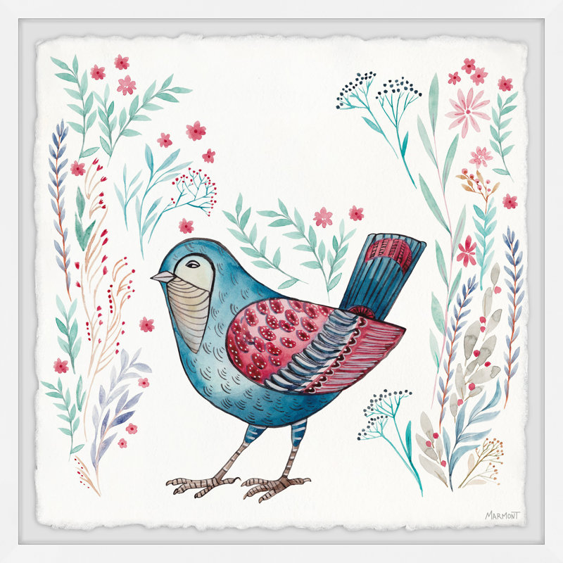 Fine Feathers - reproduction de cadre photo, L 12 po x H 12 po