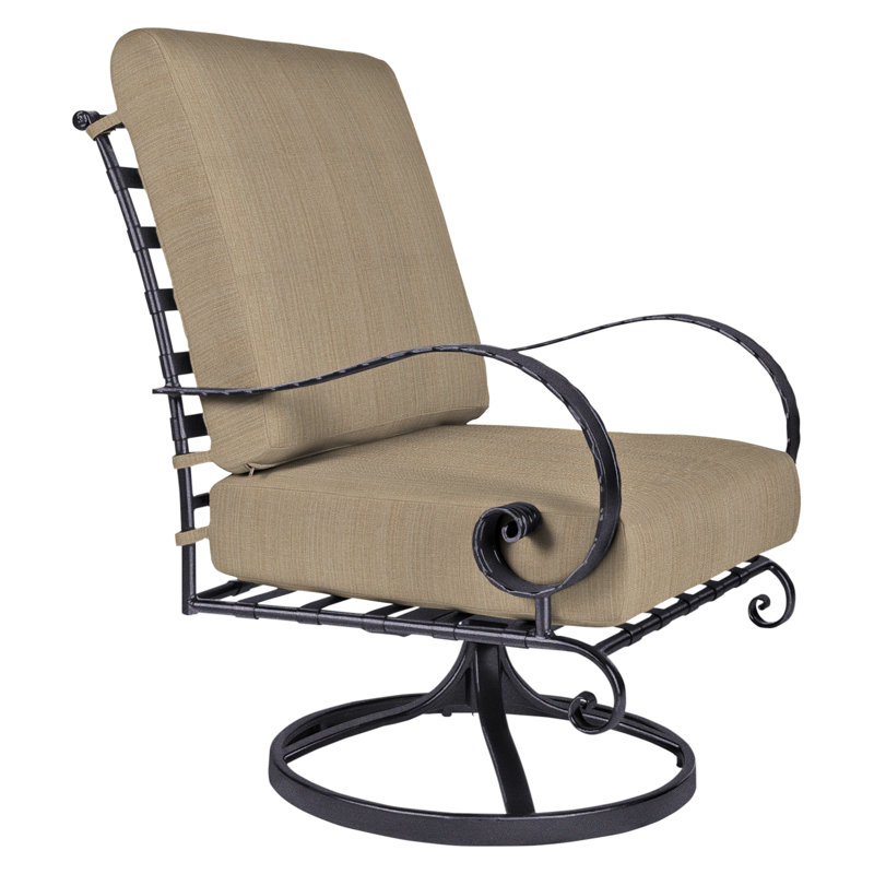 Classico Outdoor Rocker Chair, Graphite, Alcazar Redwood