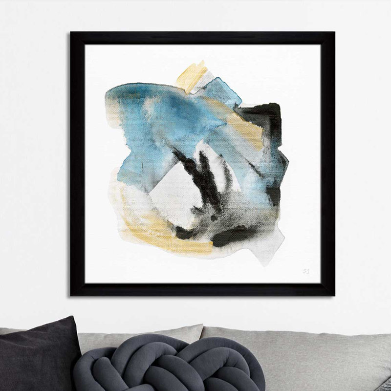 « artesian spring iv », reproduction de peinture à l’acrylique encadrée, H 27,5 po x l 27,5 po x P 0,75 po