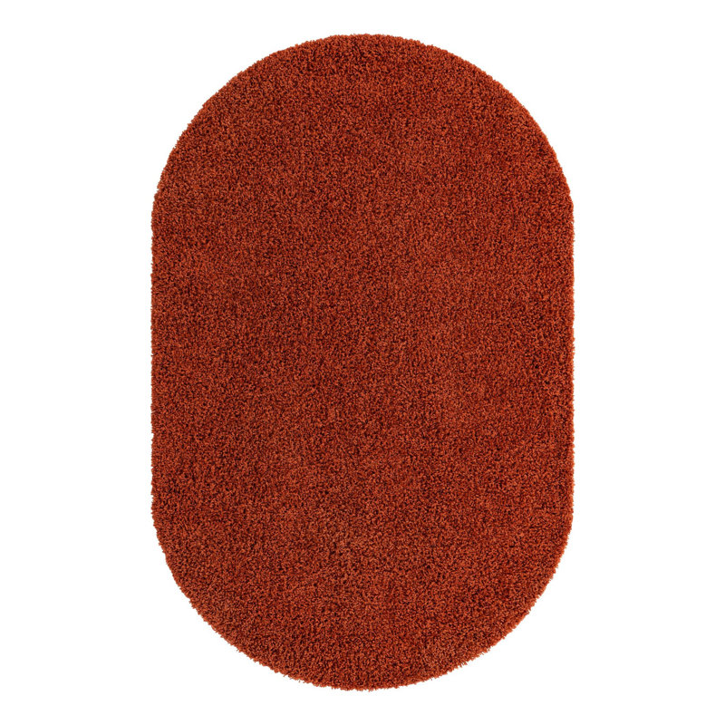 Tapis terre cuite Santra, Ovale 5 pi 3 po x 8 pi