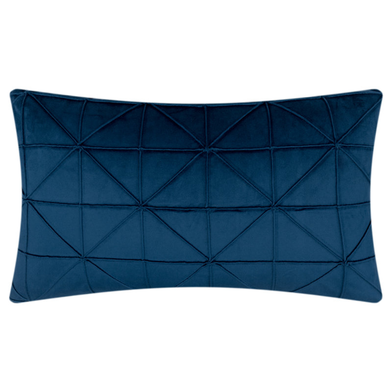 3D Flower Throw Pillow Handmade Velvet Throw Pillow Cover Decorative Geometric Accent Pillow Case Lumbar Cushion Cover