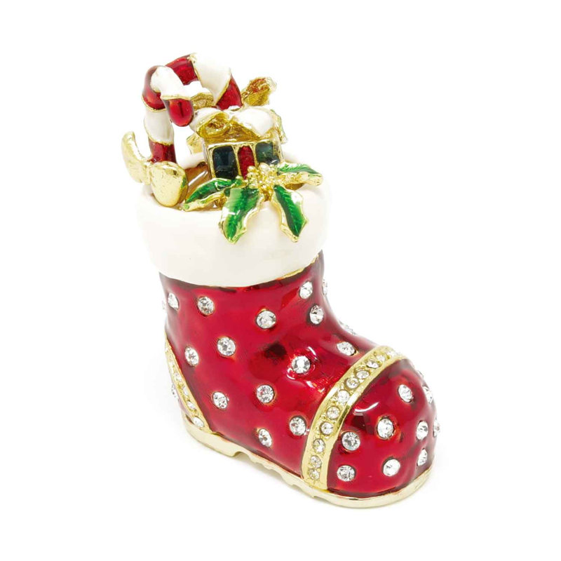 Boîte à bijoux de Noël