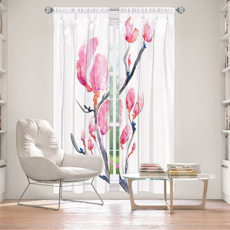 Room Darkening Curtain Pair, 20" W x 61" L
