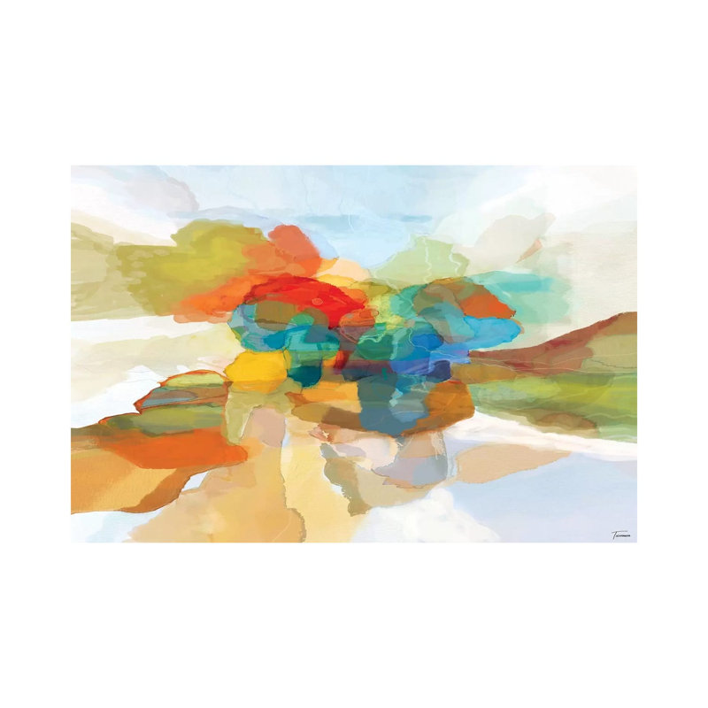 Fracture II 1 Piece Wrapped Canvas Painting, 20.32cm H x 30.48cm W x 1.91cm D