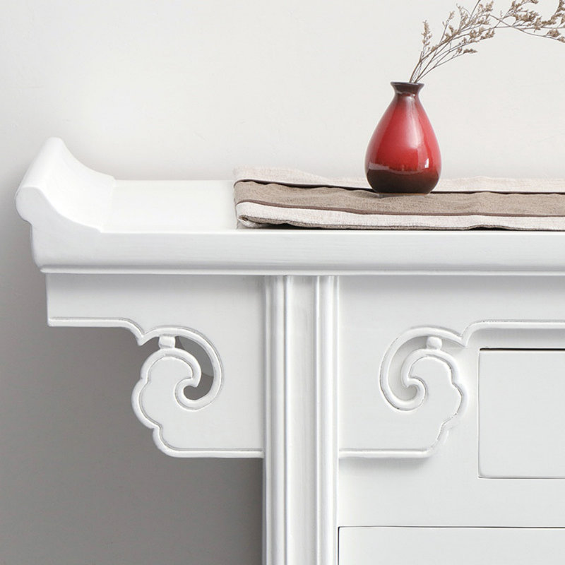 Meuble télé simple blanc