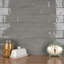 Chester Series 3" x 6" Ceramic Subway Tile in Grey