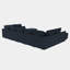 Canapé modulaire rembourré en velours Kandle-1852933579