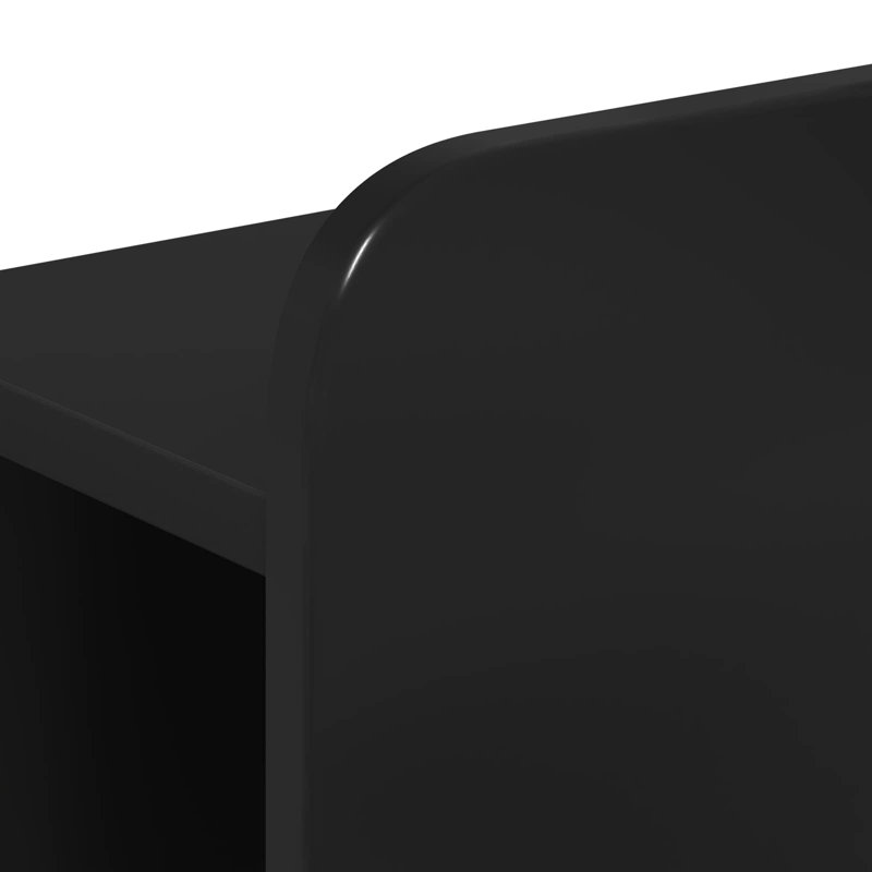 Headboard, European Double (140 x 200 cm), Black