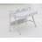 Edeltraud Writing Desk with Drawers, White Desk-175753550