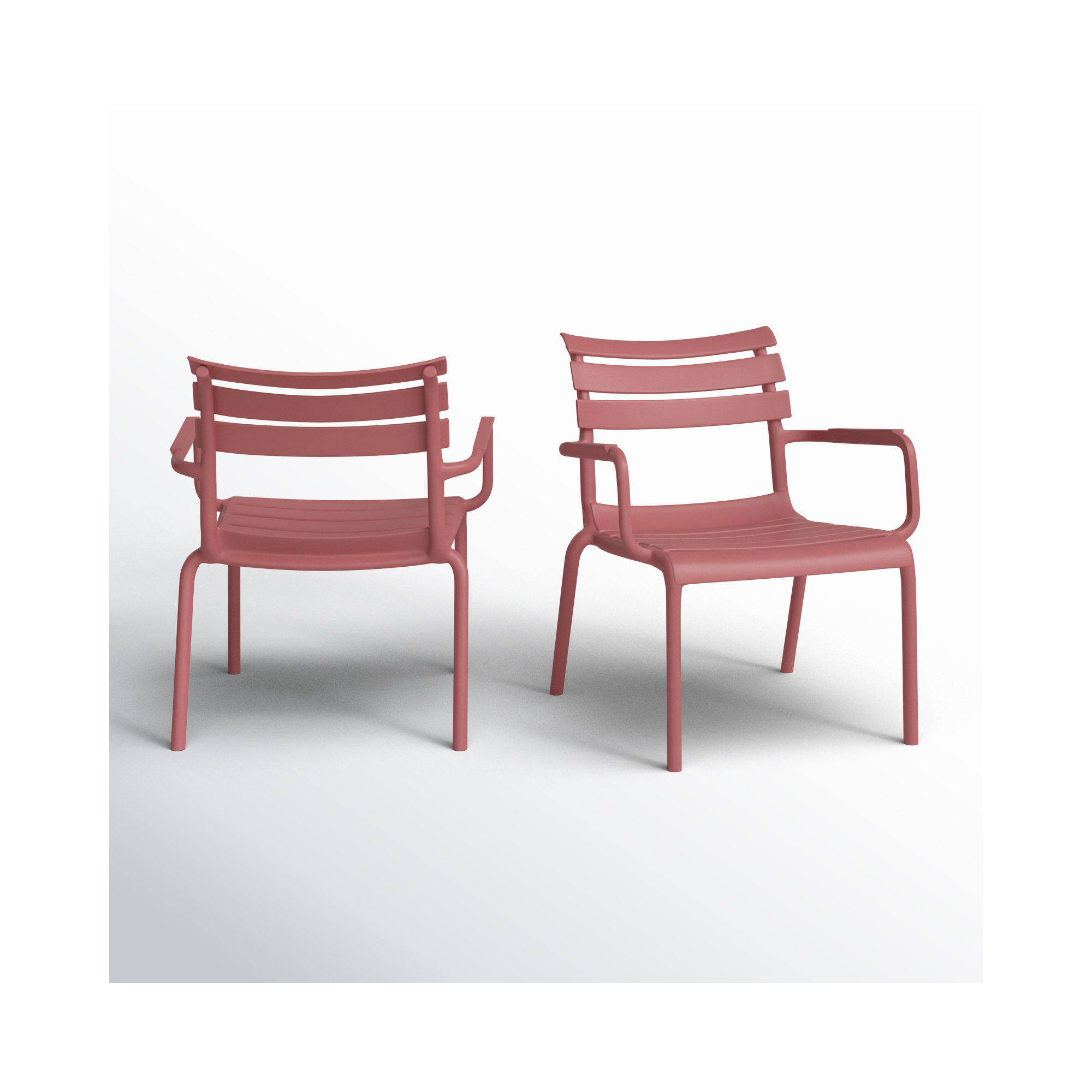 Paris Outdoor Club Chair, Marsala
