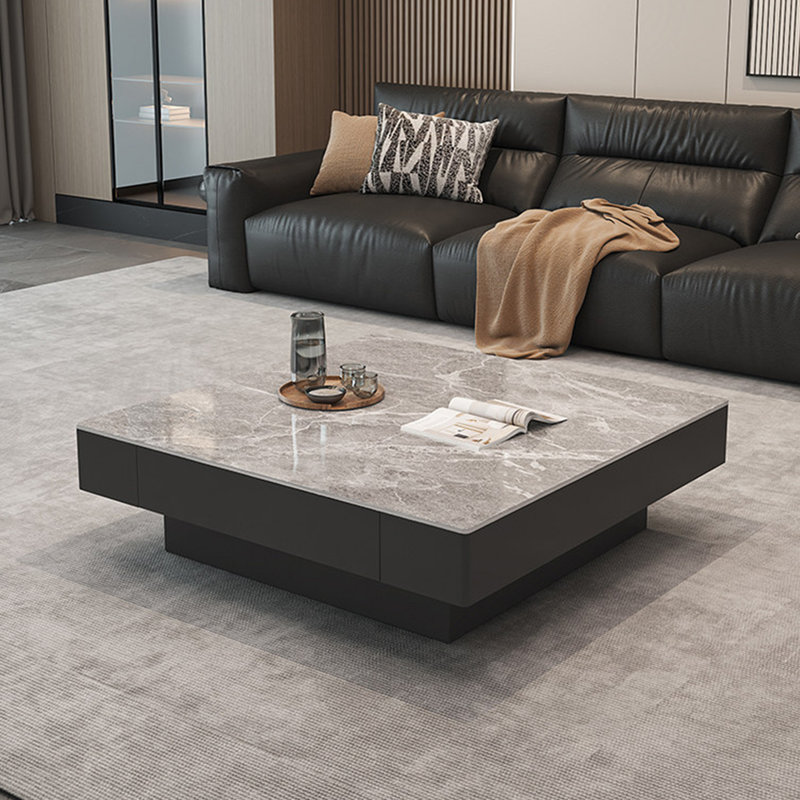Table basse Light Luxury, H 15 po x L 31,5 po x l 31,5 po