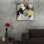 Art mural en verre Wrought Studio ™ «Joyful Wandering» par Jayne Walther
