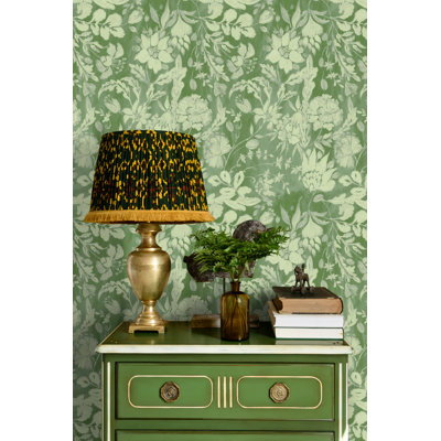 FLOWERY ORNAMENT Taupe