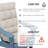  Wolak Outdoor Olefin Seat/Back Cushion for Patio Seats-1270986092