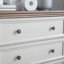 Commode moderne à 5 tiroirs, commode à tiroirs et rangement à vêtements pour le salon