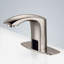 Robinet à capteur automatique de salle de bain à capteur automatique contemporain brossé Fontana Vicenza