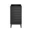 Meuble-lavabo noir 18 po Cascade-98796217