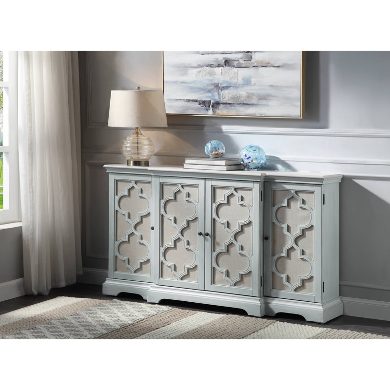 Armoire décorative à 4 portes