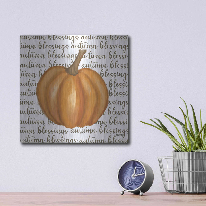 «Autumn Blessings» par Lisa Larson, H 12 po x l 12 po