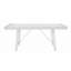 Ensemble de table de salle à manger 7 pièces et 6 chaises d'appoint-115299799