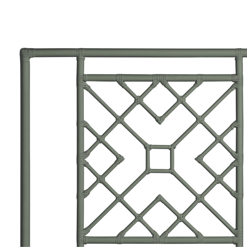 Camden Open-Frame Headboard, Twin, Evergreen
