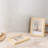 Fixturedisplays® 5" X 7" 7X5" Rectangular Photo Picture Frame 4PK Natural Photo Frame With Acrylic Lense For Tabletop Sign Holder22020-5X7