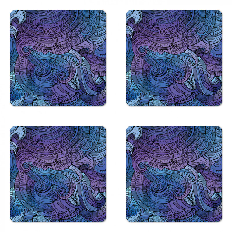 Sous-verre abstrait