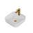 Kimmy White Finish Square Counter Top Wash Basin CUPC Certified