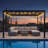 10 Ft. W x 12 Ft. D Metal Pergola-84609041