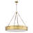 Dusten 3 - Light Rubbed Brass LED Pendant-954251010-954251011