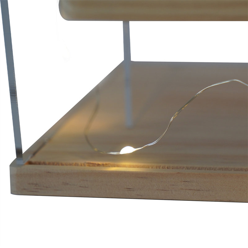 12'' H x 12.9'' W Plastic Jewellery Display Case