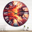 Horloge murale majestueuse sur un lac enneigé III-93380294
