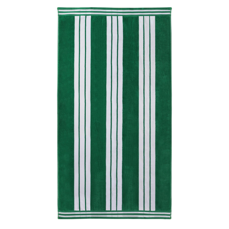 Serviette de plage Chira, Vert foncé, Serviette de plage - 1 paquet