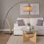 Lampe sur pied Robyn-Salon