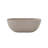 59'' X 29'' Freestanding Soaking Solid Surface Bathtub(Grey-Coffee)