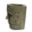 Urne de jardinière antique, 10,6 x 11,46 14,04, béton léger, conception complexe, pas d'assemblage pour urne de patio, fabrication en béton, complexe
