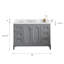 Darreyl 48" W x 22" D x 35" H Single Bathroom Vanity Set-263524385-263524387