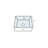 Novatto 18'' Black Stone Square Bathroom Sink