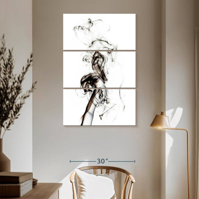 Senne Abstract Black Smoke - Seahorse
