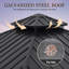 8 pi L 8 pi. D Pavillon de jardin avec double toit