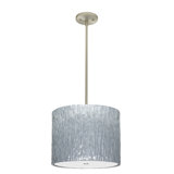 Luminaire suspendu cylindrique unique à 3 lumières