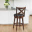 Tabouret de comptoir pivotant 24 po Carmona
