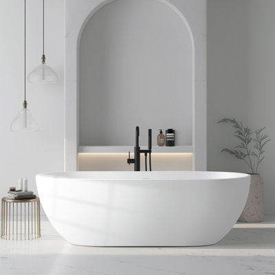 Baignoire de trempage à surface solide 69 po x 30 po