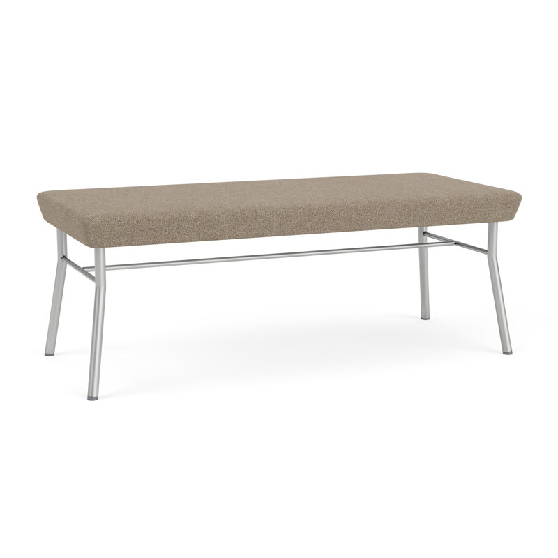 Banc en métal 2 places Chat, Argent, Limon Archetype