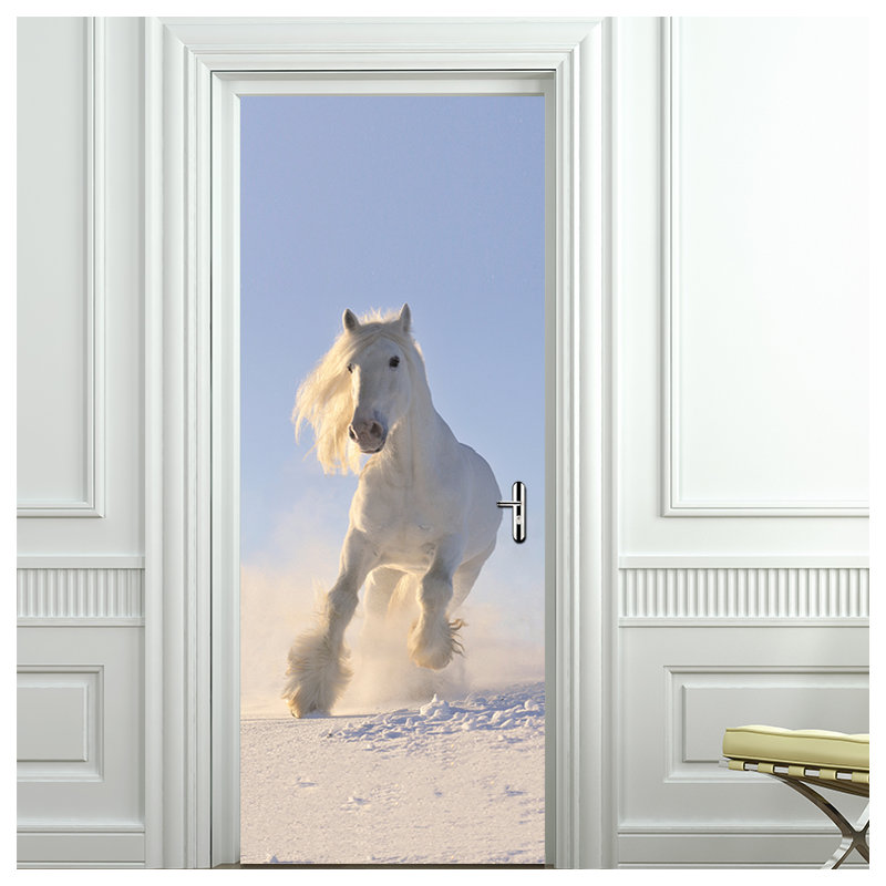 Décalcomanie murale cheval